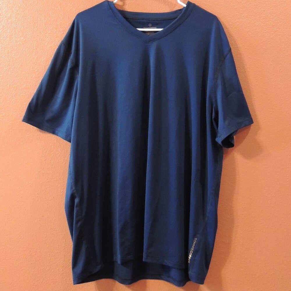 Tommie Copper Shirt Woman 2X Large Blue Outdoor Walk Hike Gym Cool Copper Shirt